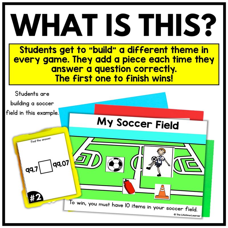 Build It 5th Grade Math Card Games - Image 2
