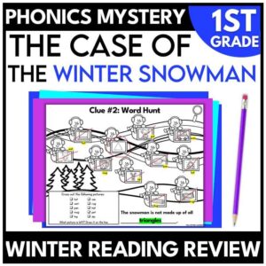 Winter 1st Grade Phonics Mystery – Reading Review