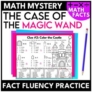 Magic Math Facts - Fact Fluency Mystery
