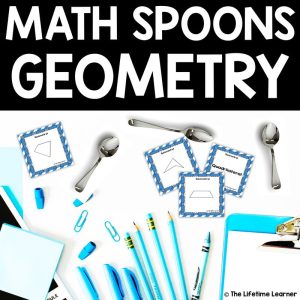 Geometry Math Spoons Card Game