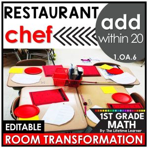 1st Grade Add within 20 Chef Room Transformation