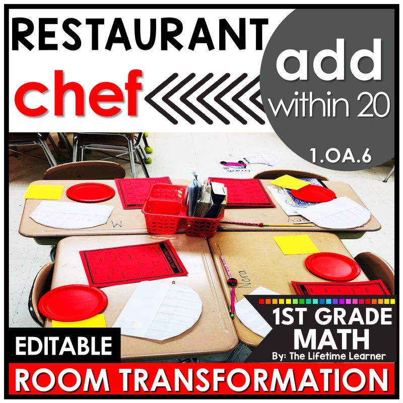 1st Grade Add within 20 Chef Room Transformation
