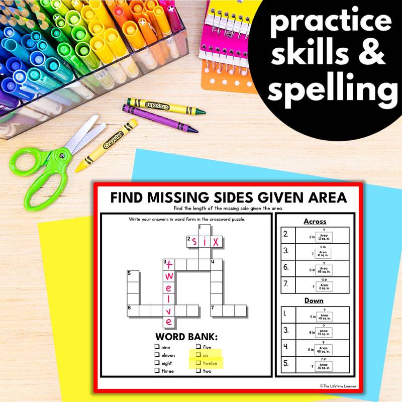 crossword puzzles practice skills and spelling