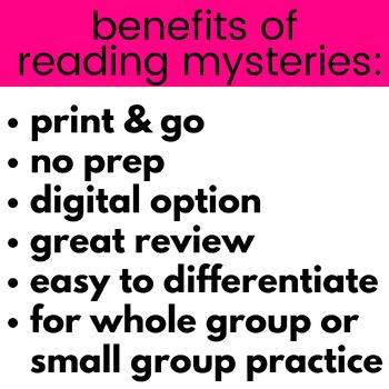 2nd and 3rd Grade Grammar Mystery Bundle - Image 2
