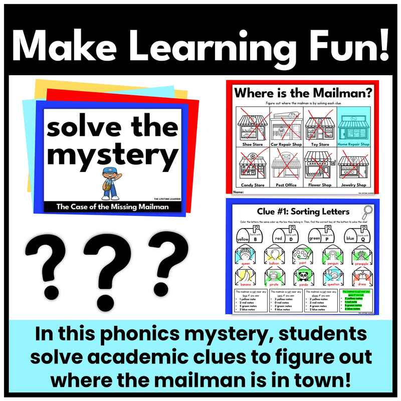 Mailman Kindergarten Phonics Mystery – Beginning Sounds - Image 2