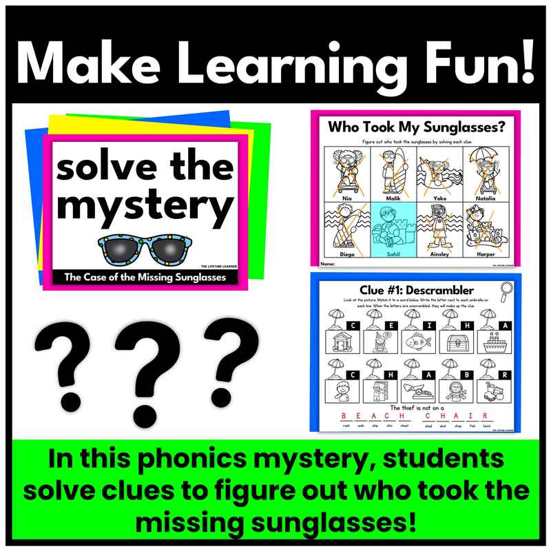 Summer Kindergarten Phonics Mystery – Reading Review - Image 2