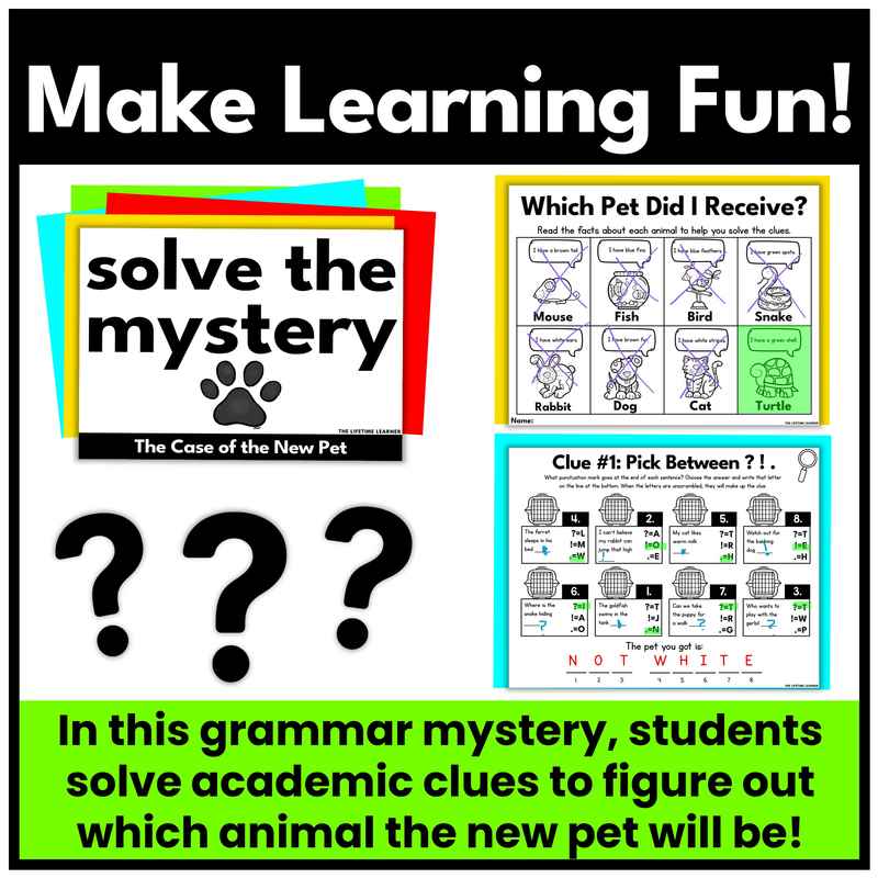 Pet Grammar Mystery – Punctuation Marks - Image 2