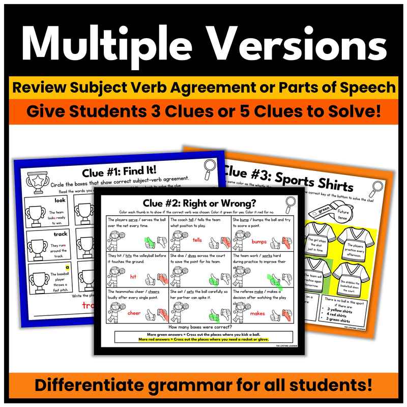 Pirate Grammar Mystery – Pronouns - Image 3
