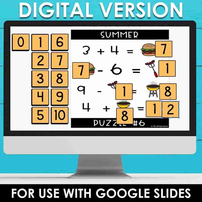 Summer Math Brain Teasers - Image 4