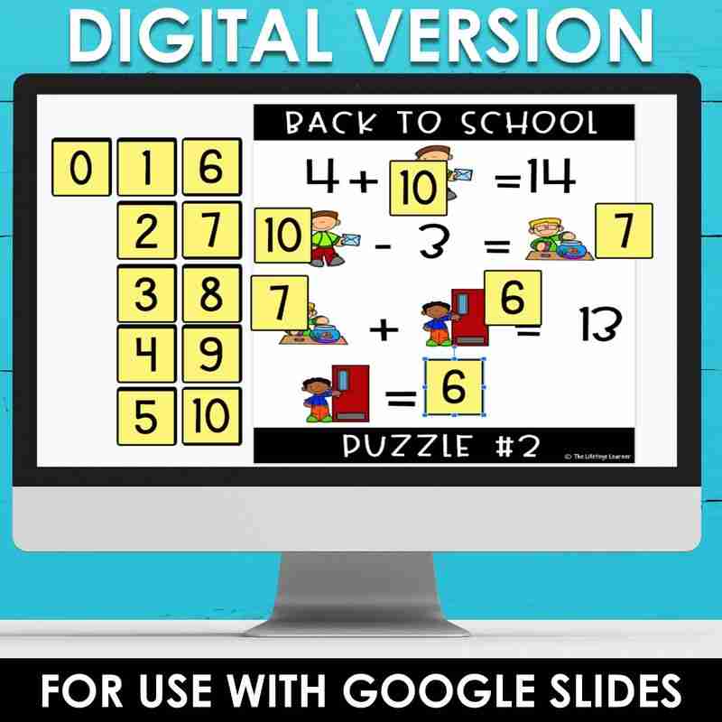 Back to School Math Brain Teasers - Image 4