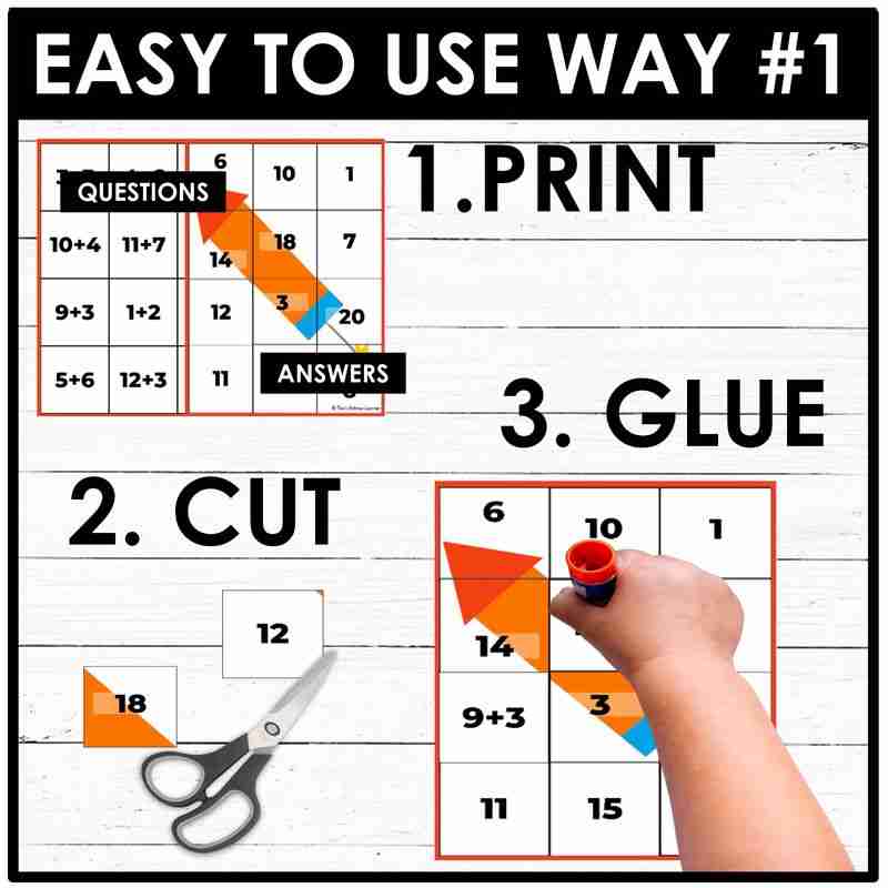 New Year Math Mystery Pictures Fact Fluency Practice - Image 2