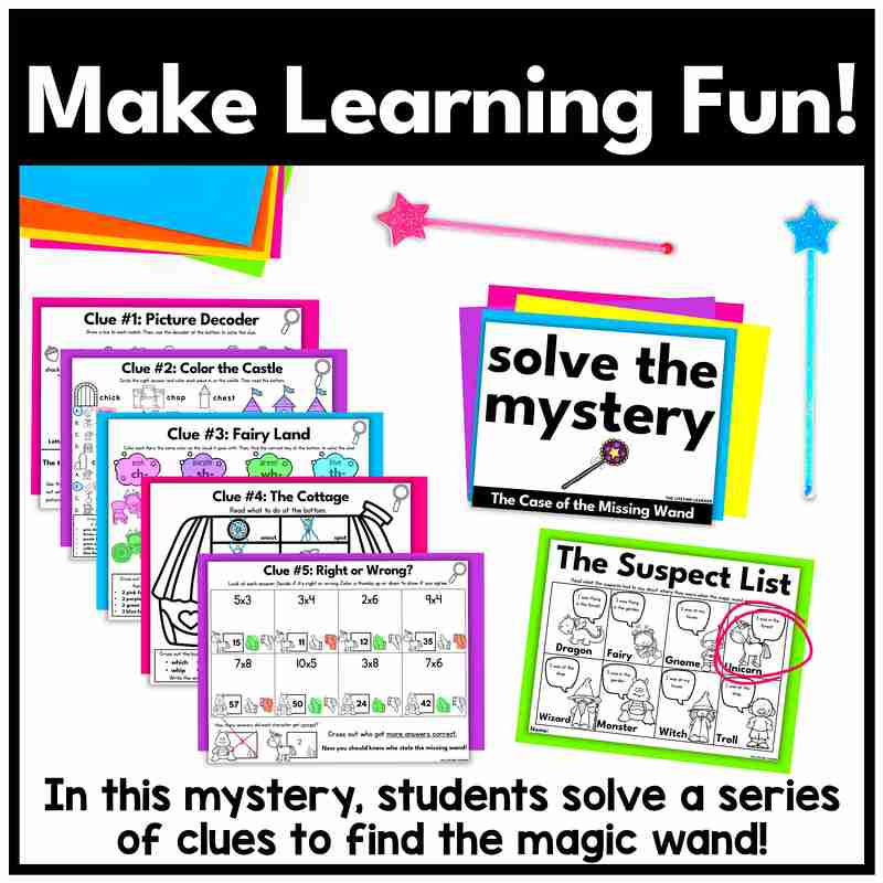 Magic Math Facts - Fact Fluency Mystery - Image 2
