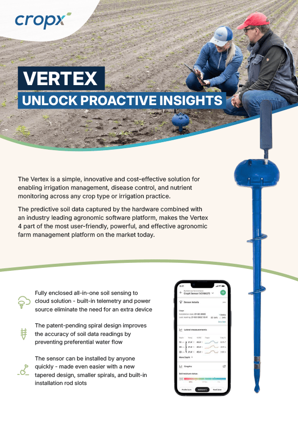 Vertex All in One Smart Soil Sensor