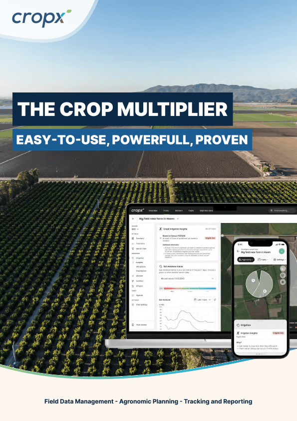 CropX Platform – Quick Overview