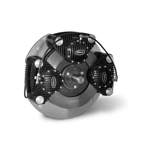 High-performance aircraft engine with advanced cooling technology, precision engineering from CS Graphics Australia.
