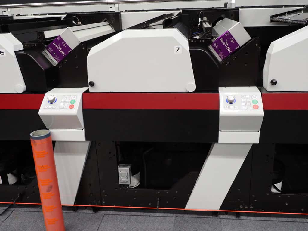 High-quality digital printing equipment for custom signage and graphics.