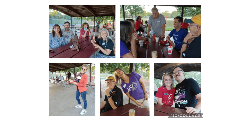 casa photos of volunteers in an event
