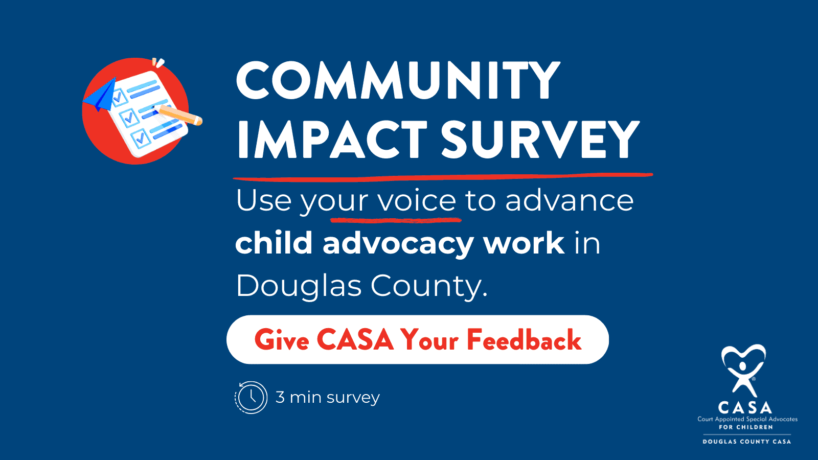 Community Impact Survey photo