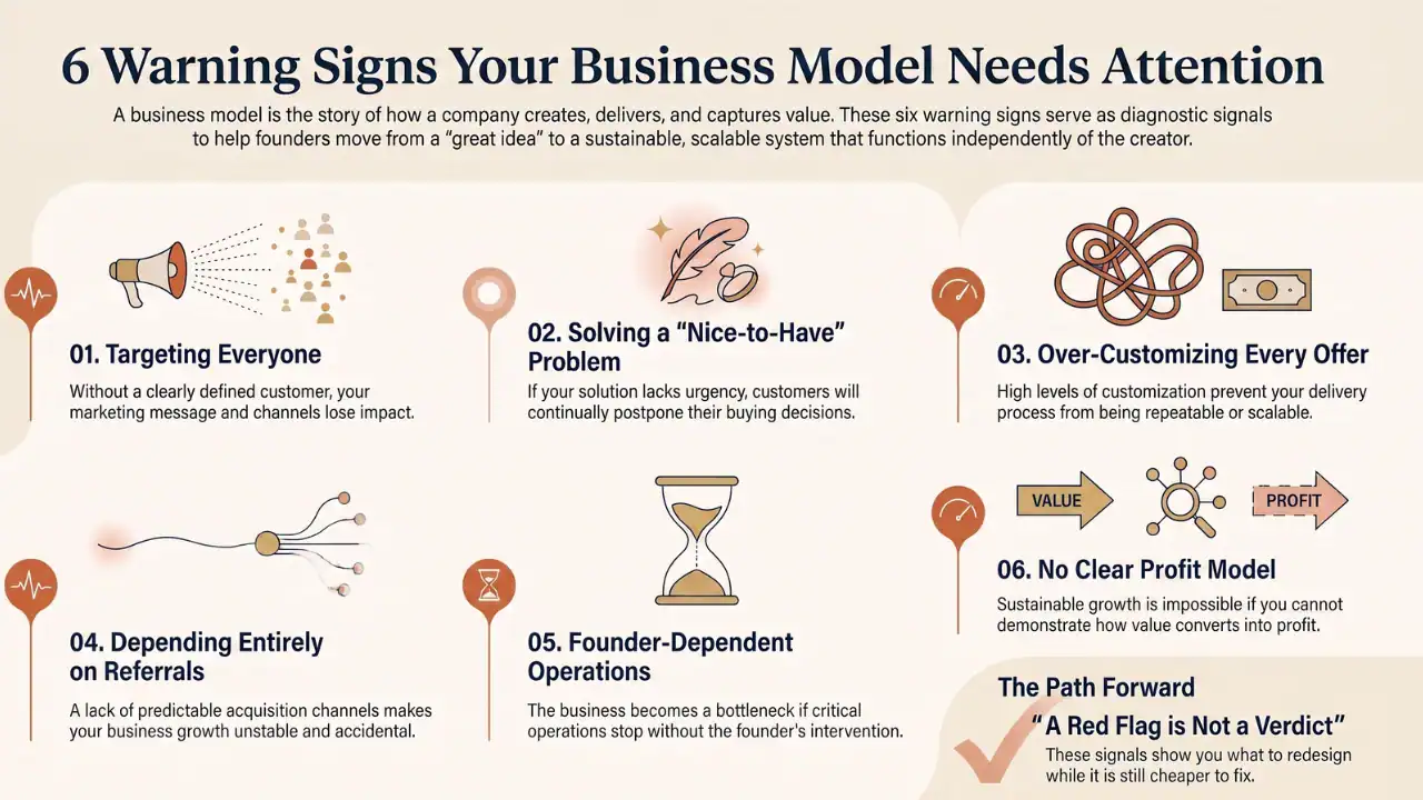 six warning signs your business model needs attention