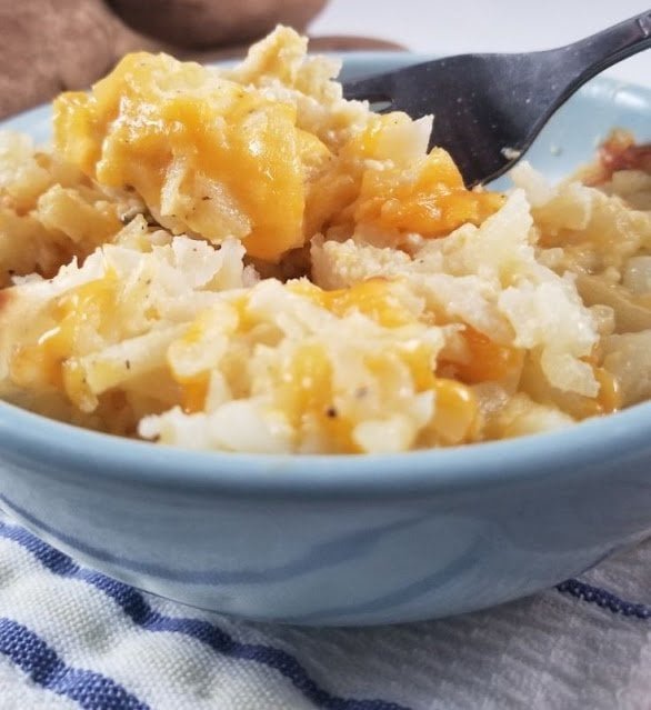 Holiday Hashbrown Bake with Cheddar