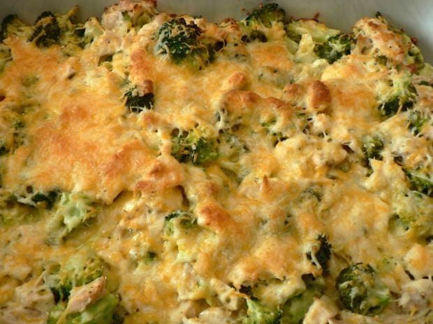 Creamy Turkey & Broccoli Bake
