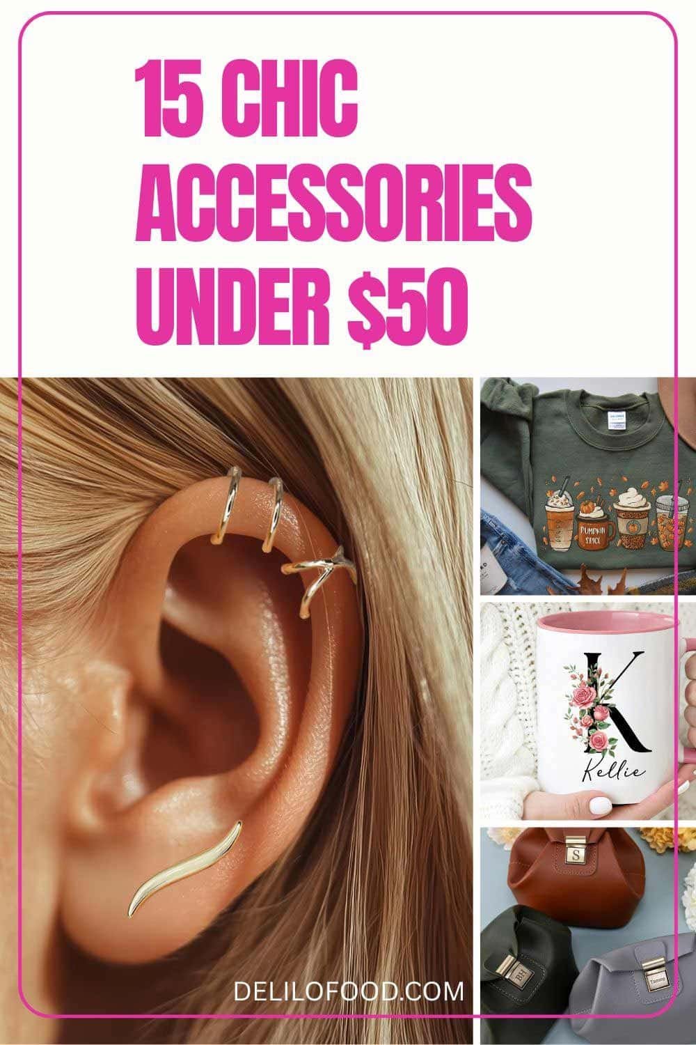 Cozy and stylish accessories under $50 — elegant scarves, minimalist jewelry, and warm winter essentials that make perfect affordable gifts.