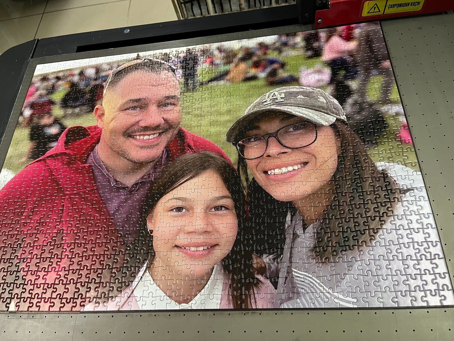 Custom photo puzzle with personalized image — unique sentimental gift idea
