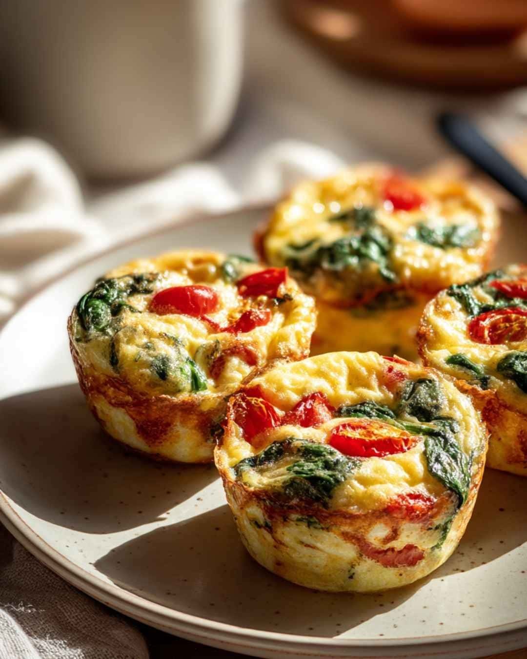 Healthy veggie egg muffins for a protein-packed breakfast on the go