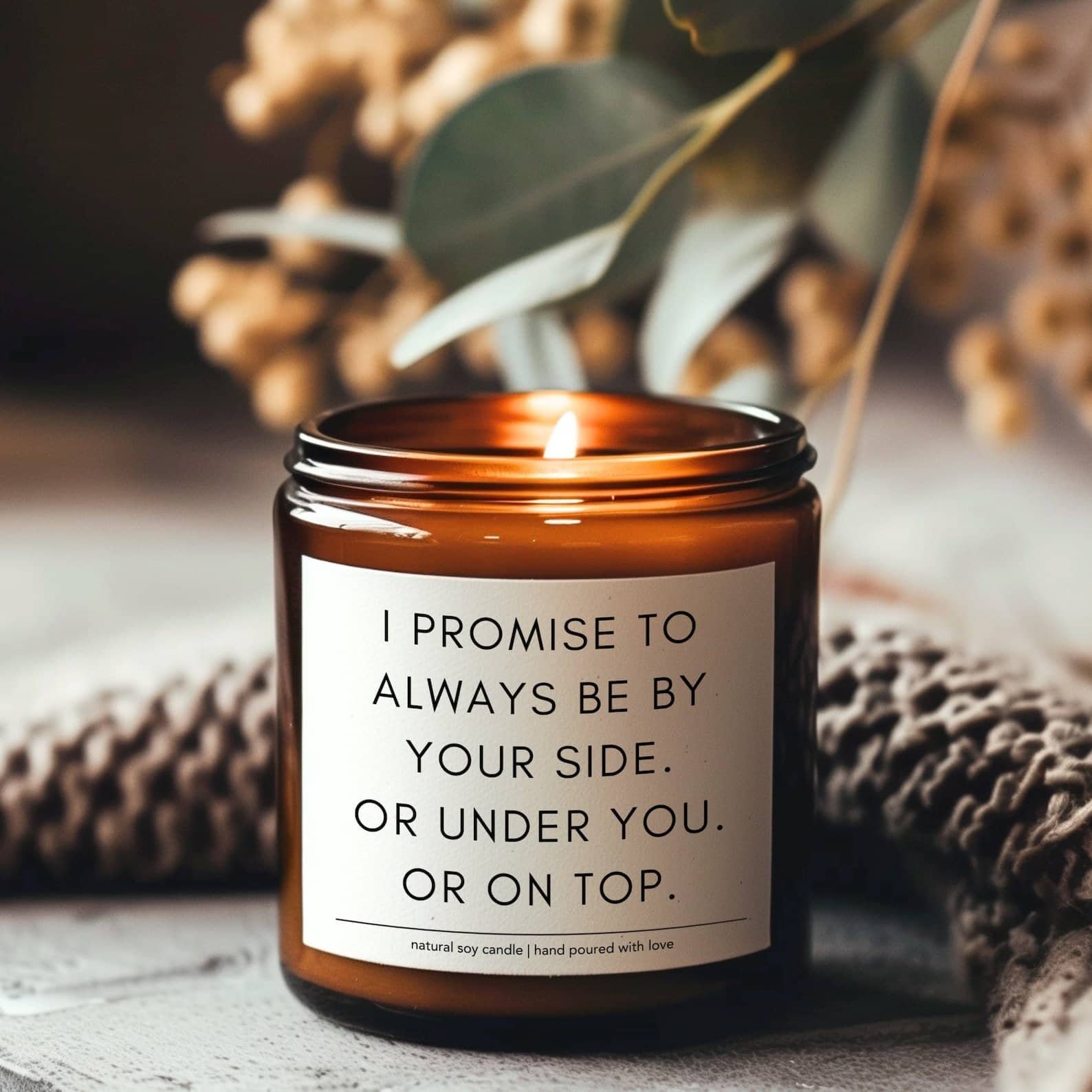 Funny Valentine’s Day quote print with humorous message, a playful and meaningful gift idea