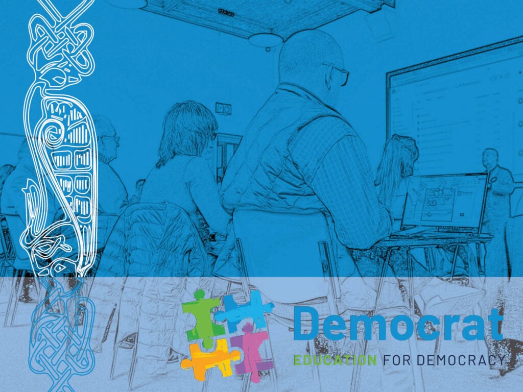 Participants engaging in the Transnational DEMOCRAT Workshop focused on democratic education