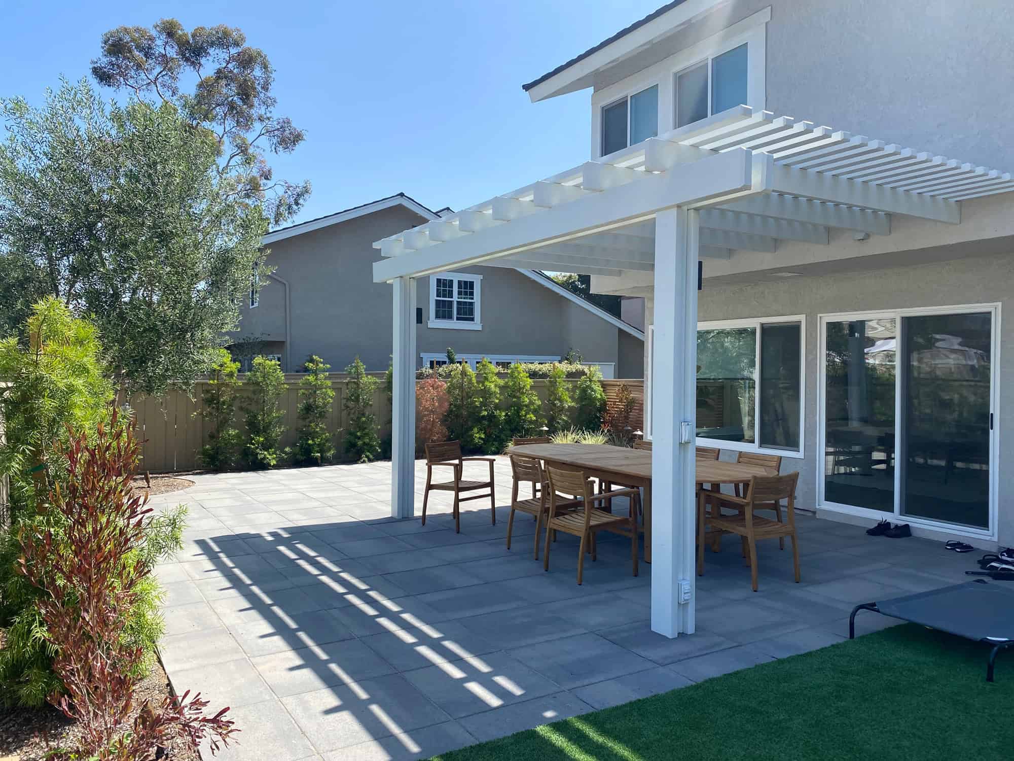 Backyard Remodeling in Irvine results