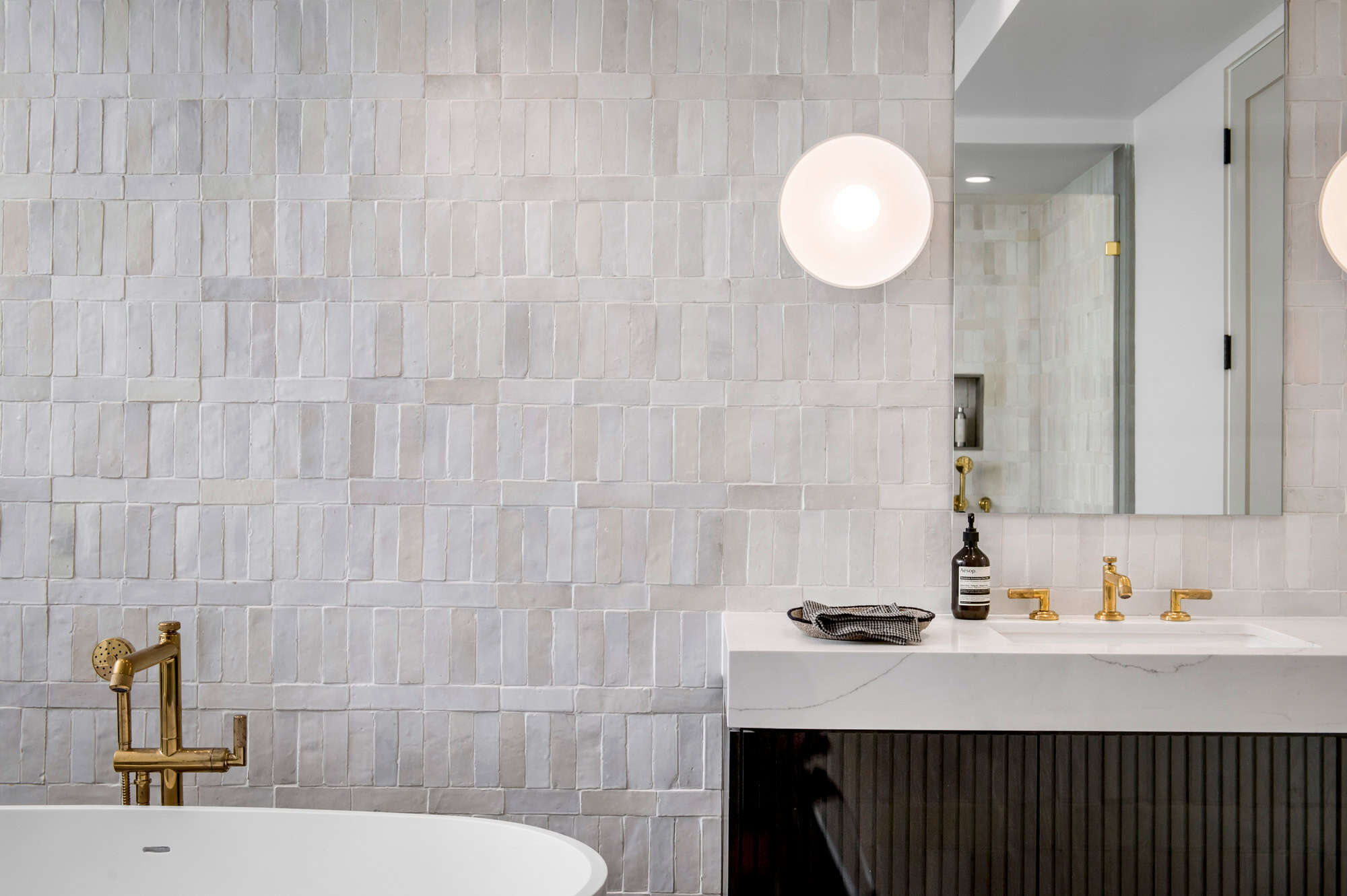 Master Vanity Installation