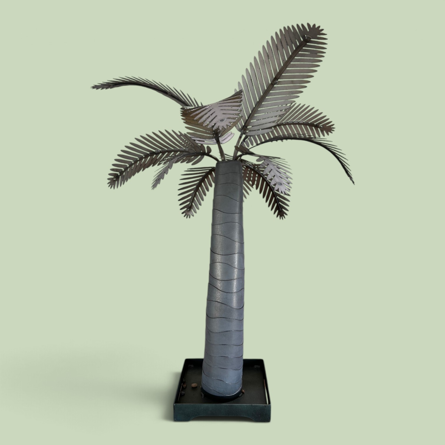 2-foot Tabletop Palm, back view