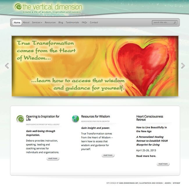 The Vertical Dimension Website