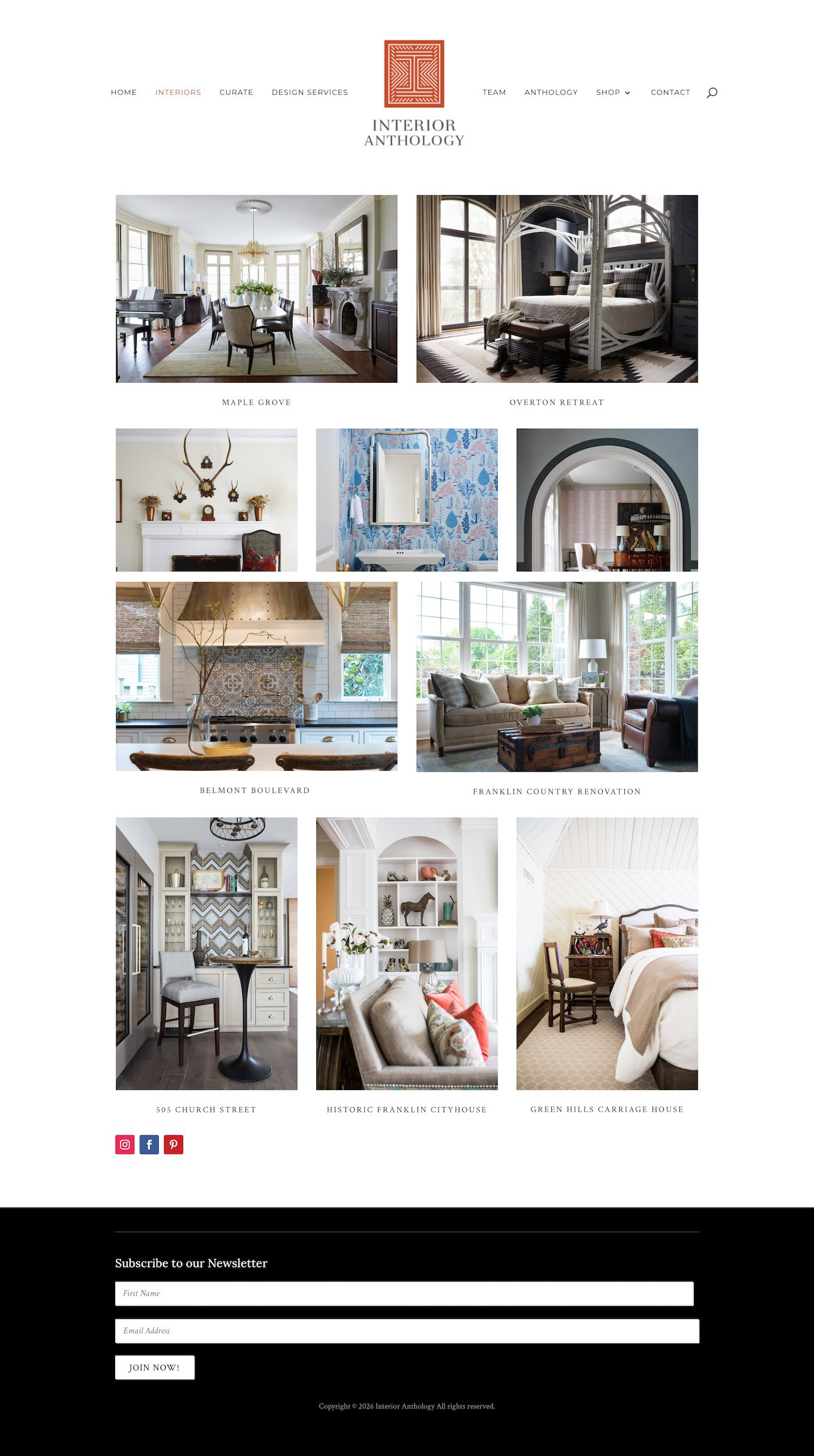 Interior Designer, Franklin, TN