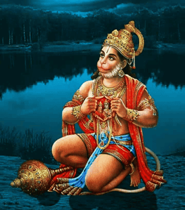 Lord Hanuman Wall Art