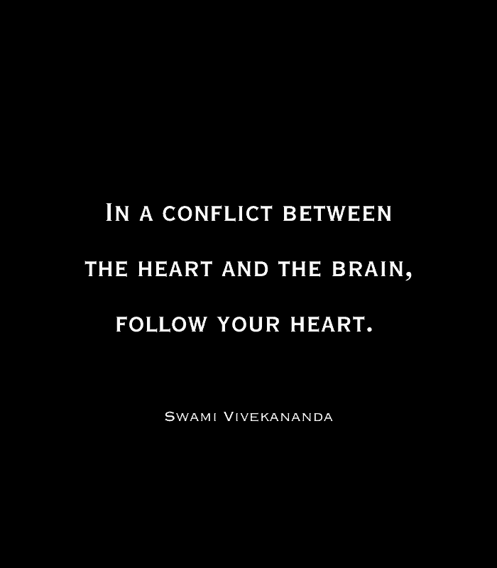 Follow Your Heart Quote Wall Art