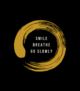 Smile Breathe Slow Quote Wall Art