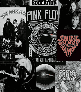 Pink Floyd Collage Wall Art