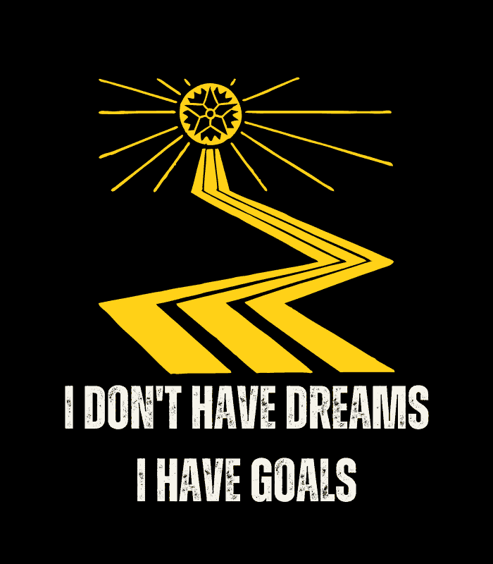 I Have Goals Quote Wall Art