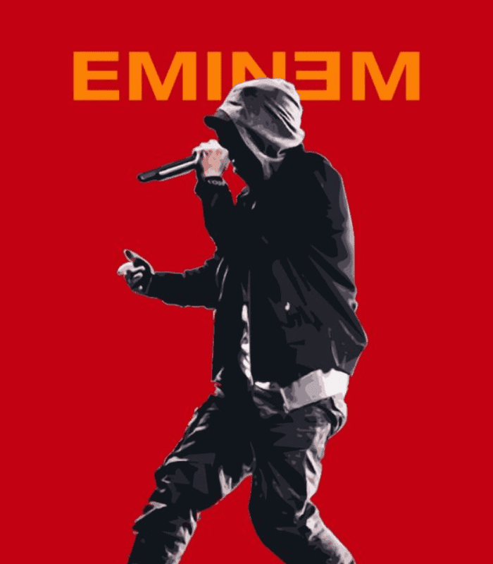 Rapper Eminem Wall Art