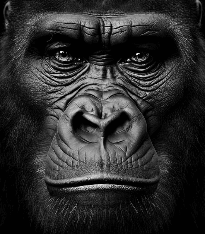 Gorilla Wall art
