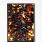Beautiful Temple Lights Wall Art