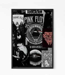 Pink Floyd Collage Wall Art