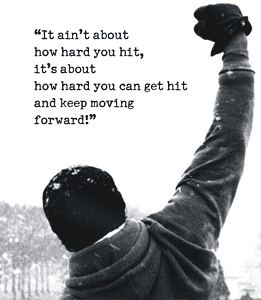 Rocky Balboa Quote Wall Art