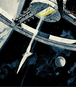 An Epic Space Odyssey Movie Wall Art