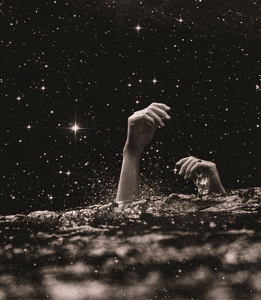 Drowning Cosmic Sea Wall Art