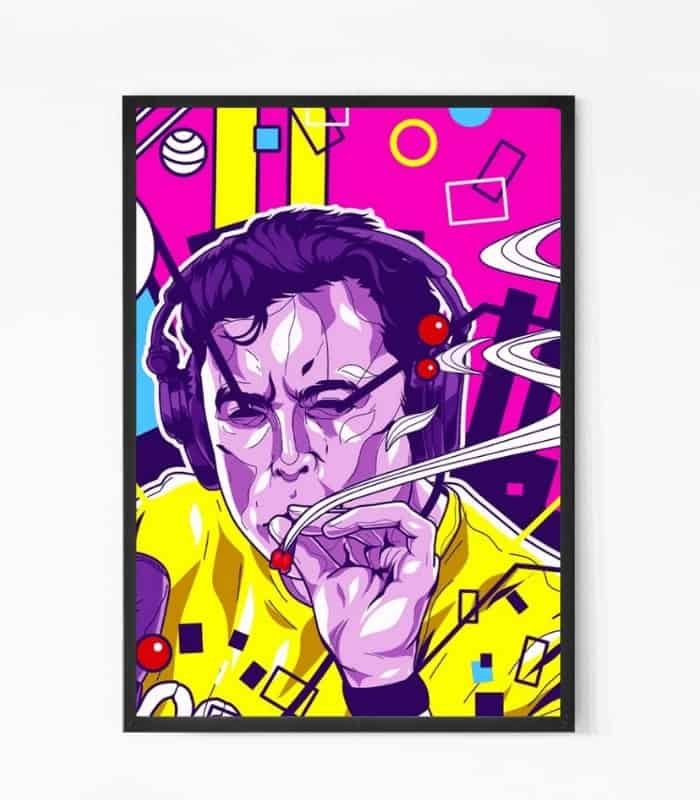 Smoking elon musk wall art Smoking elon musk wall art