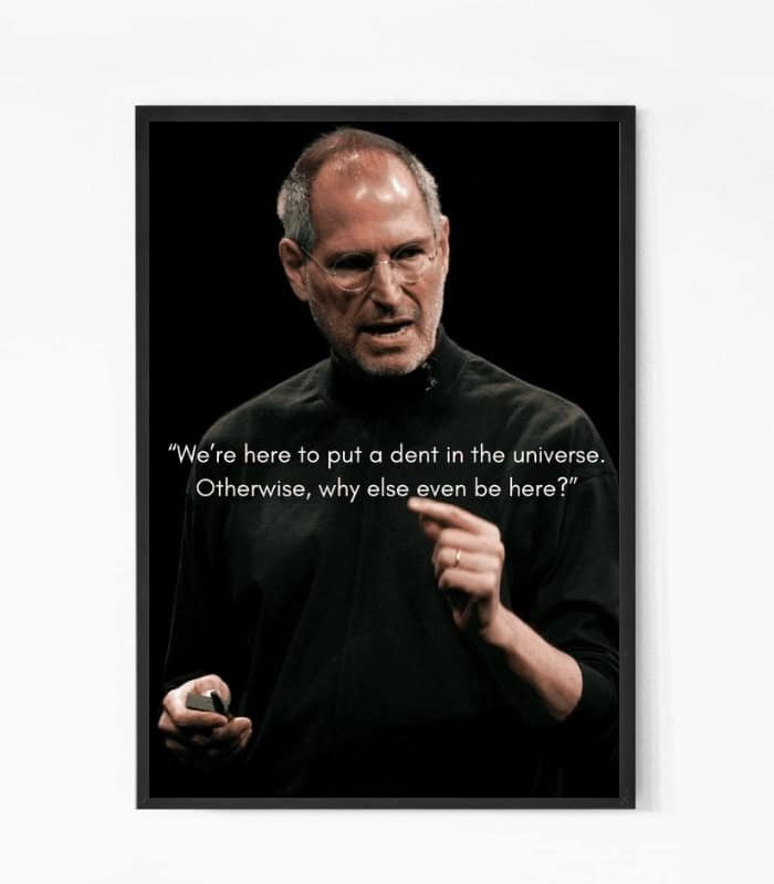 Steve Jobs Quote Wall Art