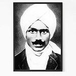 The Great Tamil Poet Mahakavi Bharathiyar Wall Art